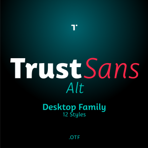 Trust Sans Alt Desktop