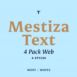 Mestiza Text 4 Pack Web